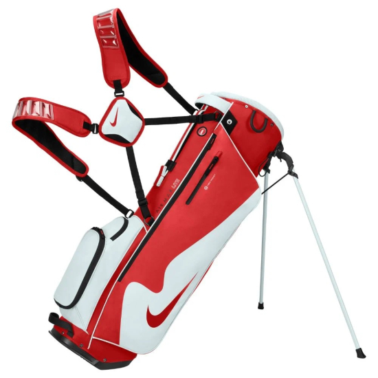 Nike Air Max Lite GB Standbag - University Red/Pure Platinum i gruppen Golfbagar / B�rbagar hos Tee Two Green AB (IO1600-655)