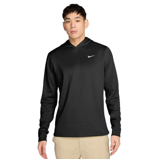 Nike Mens Thermal-Fit Velocity Hoodie - Black i gruppen Golfkl�der / Golfkl�der Herr / Tr�jor hos Tee Two Green AB (IU2627-010)