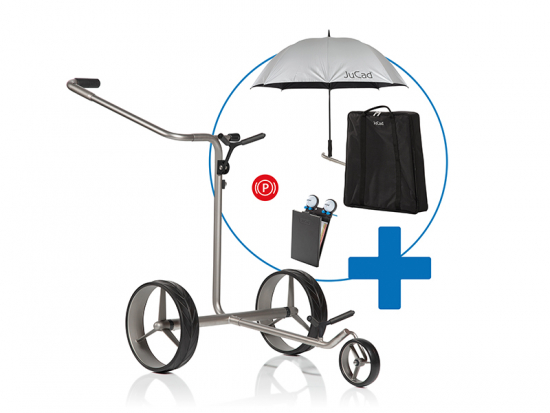 Jucad Drive SL Master Titan Set i gruppen Golfvagnar / Elektriska Golfvagnar hos Tee Two Green AB (JCDRSLTI_SET)