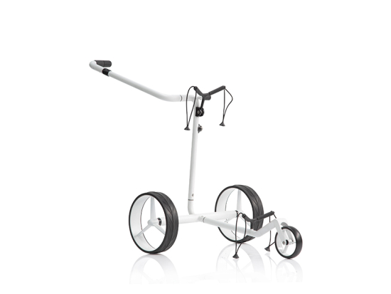JuCad Carbon Travel Verde Bianco SV 2.0 i gruppen Golfvagnar / Elektriska Golfvagnar hos Tee Two Green AB (JCT2-BIANCO)