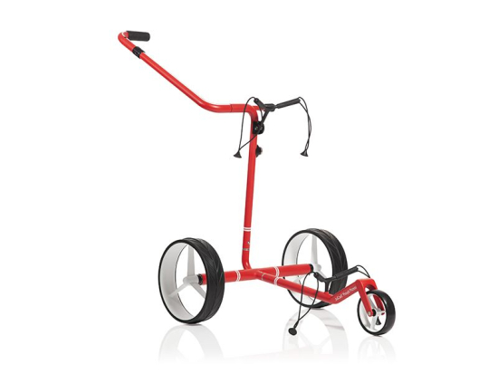 JuCad Carbon Travel Royal Rosso 3.0 i gruppen Golfvagnar / Elektriska Golfvagnar hos Tee Two Green AB (JCT3-RR)