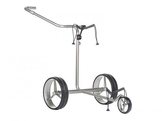 Jucad Drive Stainless Steel 2.0 i gruppen Golfvagnar / Elektriska Golfvagnar hos Tee Two Green AB (JDRIVE2)