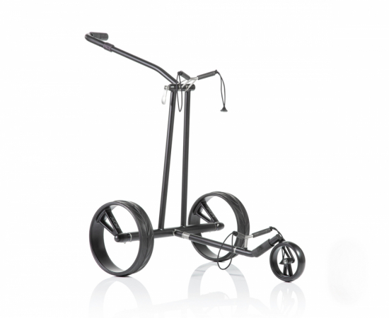 Jucad Phantom Titan Black on Black 2.0 i gruppen Golfvagnar / Elektriska Golfvagnar hos Tee Two Green AB (JPHAN-BL2)
