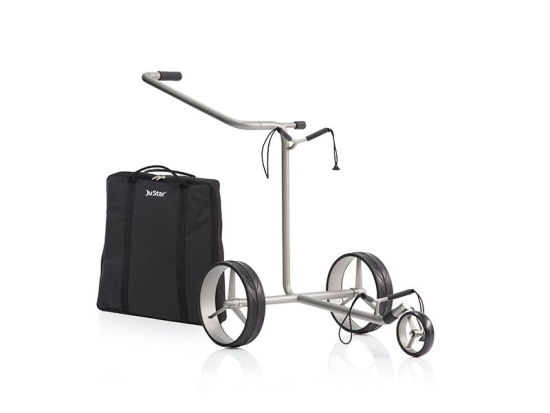 JuStar Silver Manuell i gruppen Golfvagnar / Manuella Golfvagnar hos Tee Two Green AB (JUSTAR-SIM)