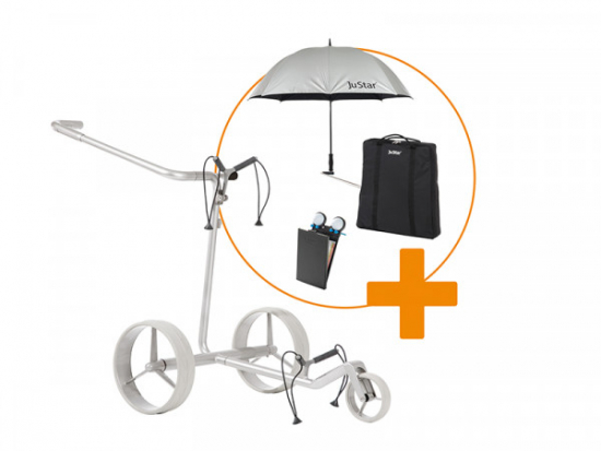 Justar Carbon Light i gruppen Golfvagnar / Elektriska Golfvagnar hos Tee Two Green AB (JUSTAR_CARBL)