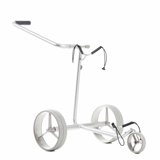 JuStar Silver 1.0 i gruppen Golfvagnar / Elektriska Golfvagnar hos Tee Two Green AB (JUSTAR_SLV)
