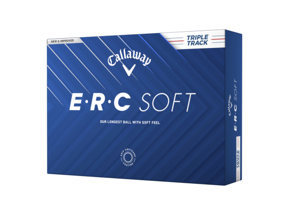 Callaway ERC Soft Triple Track 2025 Logobollar i gruppen Golfbollar / Logobollar hos Tee Two Green AB (LB-ERCS)