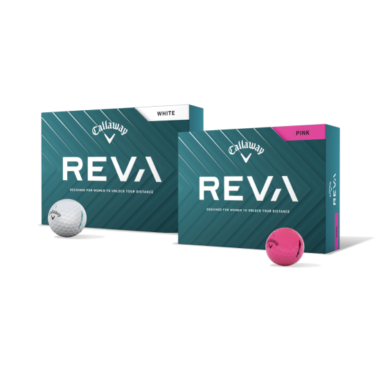 Callaway Reva 2025 Logobollar i gruppen Golfbollar / Logobollar hos Tee Two Green AB (LB-REVA)