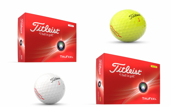 Titleist TruFeel 2024 Logobollar i gruppen Golfbollar / Logobollar hos Tee Two Green AB (LB-TF)