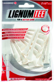 Lignum Lignum tee 62mm vita - 15-pack