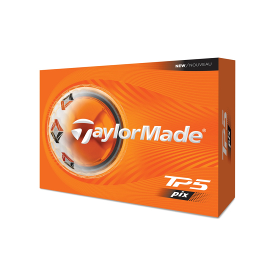 Taylormade TP5 2026 - Pix i gruppen Golfbollar / Nya Golfbollar hos Tee Two Green AB (M1040801)