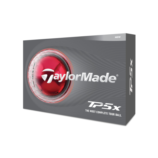 Taylormade TP5x 2026 - White i gruppen Golfbollar / Nya Golfbollar hos Tee Two Green AB (M1047401)