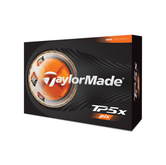 Taylormade TP5x 2026 - Pix i gruppen Golfbollar / Nya Golfbollar hos Tee Two Green AB (M1050101)