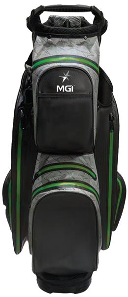 MGI Dri Play Cartbag - Black/Green i gruppen Golfbagar / Vagnbagar hos Tee Two Green AB (MGI-B24.10.01.03)