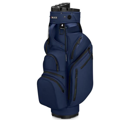 Big Max Dri Lite Silencio Prime Cartbag - Navy i gruppen Golfbagar / Vagnbagar hos Tee Two Green AB (MX-B25.12.02.02)