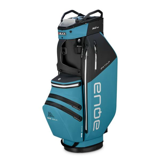 Big Max Aqua IPX Tour Cartbag - Black/Blue i gruppen Golfbagar / Vagnbagar hos Tee Two Green AB (MX-B25.20.01.07)