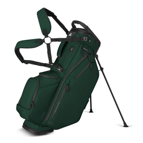 Big Max Dri Lite Hybrid Prime Standbag - Forrest Green i gruppen Golfbagar / Bärbagar hos Tee Two Green AB (MX-B25.22.43.43)