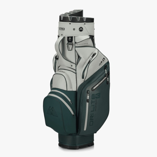 Big Max Dri Lite Silencio 3 Cartbag - Forest/Off White i gruppen Golfbagar / Vagnbagar hos Tee Two Green AB (MX-B26.19.21.09)