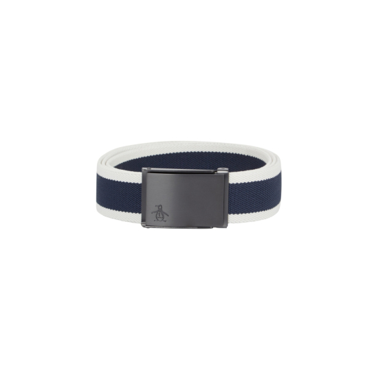 Original Penguin Earl Stretch Belt - Black Iris i gruppen Golfkl�der / Strumpor/B�lten hos Tee Two Green AB (PN06017G-417)