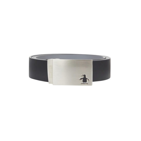 Original Penguin New Core Reversible Belt - Caviar i gruppen Golfkl�der / Strumpor/B�lten hos Tee Two Green AB (PN06018G-001)