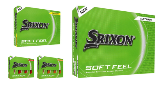 Srixon 2025 Soft Feel - 3 dussin i gruppen Golfbollar / Nya Golfbollar hos Tee Two Green AB (SRX-SF25)