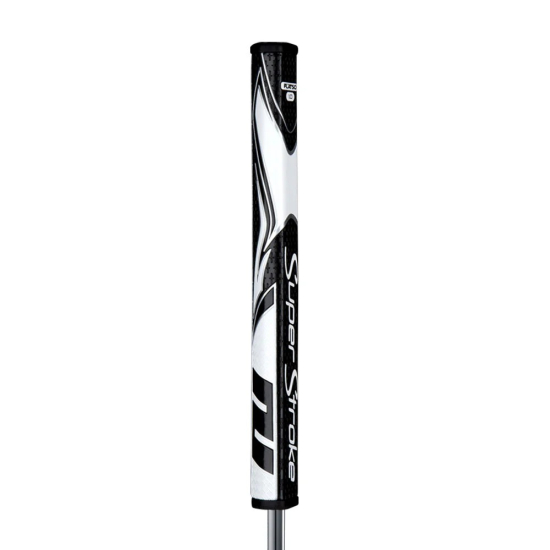 SuperStroke Zenergy Flatso 1.0 - Black/White i gruppen Tillbeh�r  / Golfgrepp hos Tee Two Green AB (SS-080401)