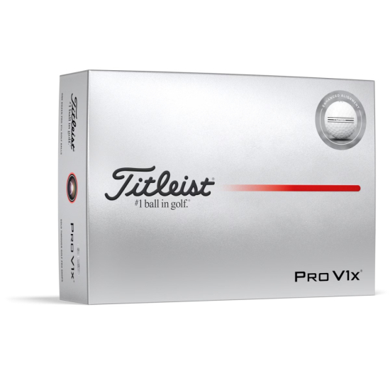 Titleist 2025 Pro V1x - AIM Enhanced i gruppen Golfbollar / Nya Golfbollar hos Tee Two Green AB (T2049S-EA)