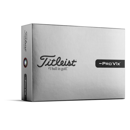 Titleist 2026 Pro V1x Left Dash - White i gruppen Golfbollar / Nya Golfbollar hos Tee Two Green AB (T204L9S)