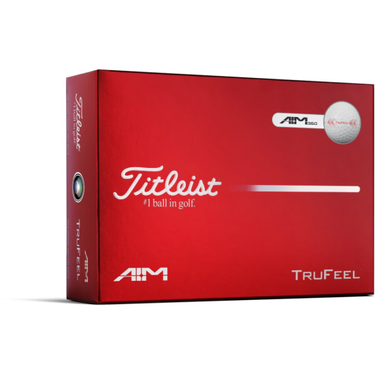 Titleist 2026 TruFeel - AIM i gruppen Golfbollar / Nya Golfbollar hos Tee Two Green AB (T6036S-AIM-2)