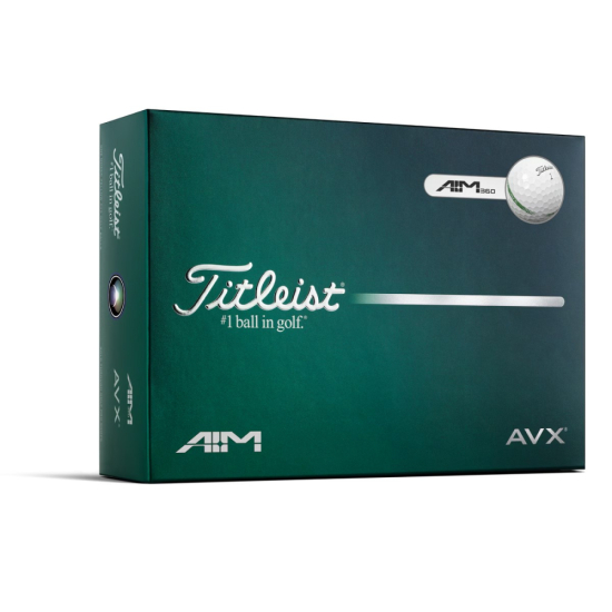 Titleist 2026 AVX - AIM 360 i gruppen Golfbollar / Nya Golfbollar hos Tee Two Green AB (T9015S-AIM)