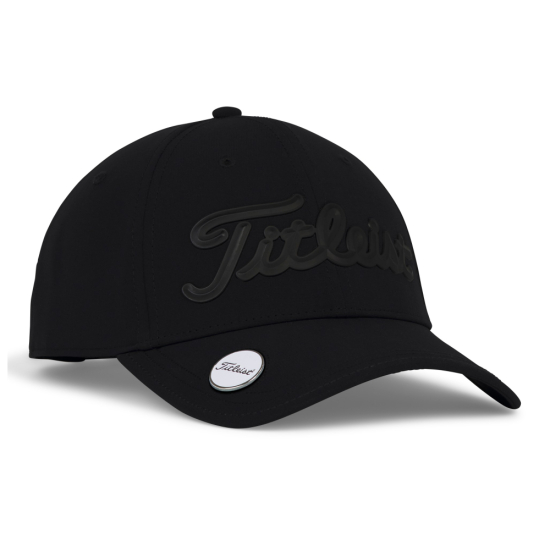 Titleist Players Performance Ball Marker Cap 2025 - Black/Black i gruppen Golfkl�der / Kepsar hos Tee Two Green AB (TH25APBMN2-00)