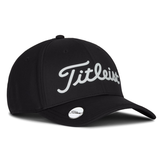 Titleist Womens Players Performance Ball Marker Cap 2025 - Black/White i gruppen Golfkl�der / Kepsar hos Tee Two Green AB (TH25AWPBMN2-01)