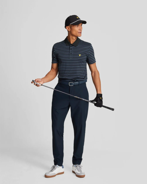 Lyle & Scott Lightweight Golf Technical Trackies - Dark Navy i gruppen Golfklder / Golfklder Herr / Byxor hos Tee Two Green AB (TR2260G-Z271)