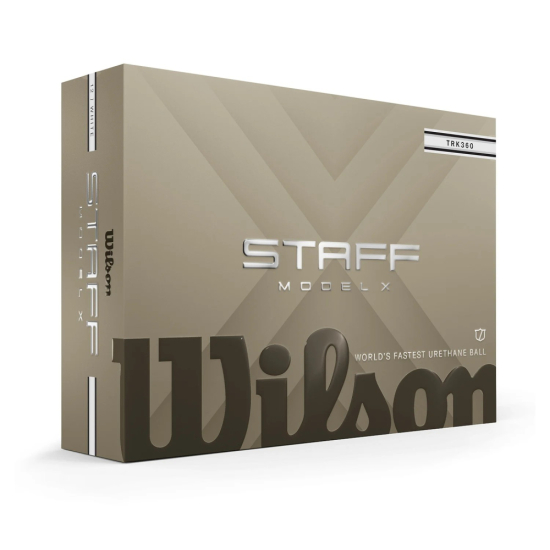 Wilson Staff Modell X 2026 TRK360 - White i gruppen Golfbollar / Nya Golfbollar hos Tee Two Green AB (WG2009801)
