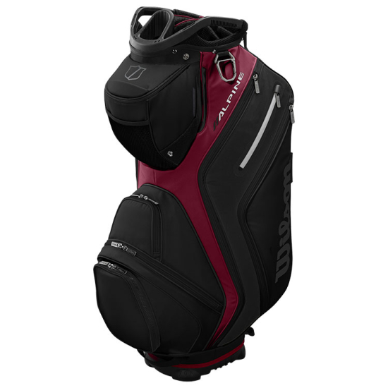 Wilson Alpine Cartbag - Black/Red i gruppen Golfbagar / Vagnbagar hos Tee Two Green AB (WG4006003)