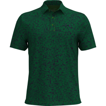 Under Armour Mens Playoff 3.0 Printed Polo - Team Kelly Green/Midnight Navy