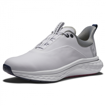 Footjoy Mens Quantum Medium - White/Blue/Pink