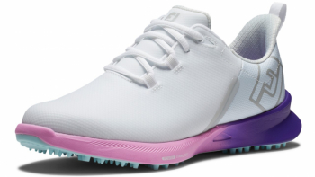Footjoy Womens FJ Fuel Sport Medium - White/Purple/Pink