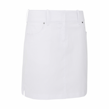 Callaway Womens Coolmax Solid Skort 52 cm - Brilliant White