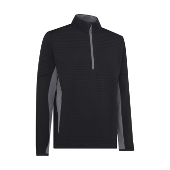 Callaway Mens Midweight Textured Pullover - Caviar