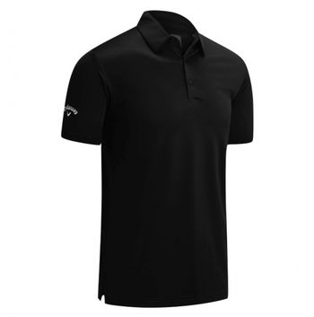 Callaway Mens Swingtech Solid Polo - Caviar