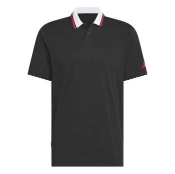 Adidas Mens Beyond The Course Twistknit Polo - Black