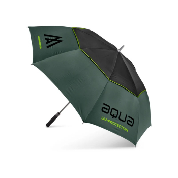 Big Max Aqua UV Umbrella - Forest Green/Black/Lime