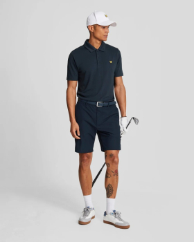 Lyle & Scott Mens Lightweight Golf Technical Shorts - Dark Navy