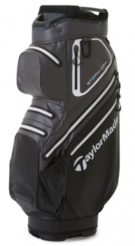 Taylormade Storm Dry Cartbag 2023 - Black/Grey/White