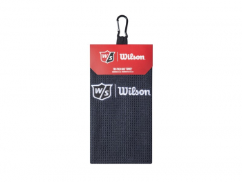 Wilson Staff Tri-Fold Towel - Black