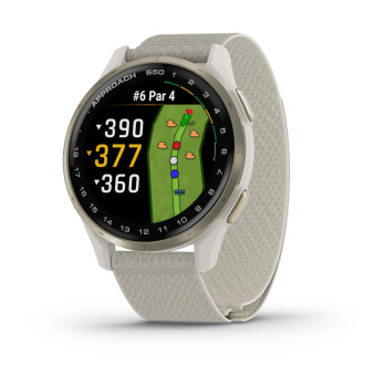 Garmin Approach S50 - Ivory Cream Gold