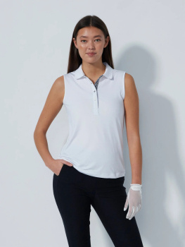 Daily Sports Diamond SL Polo Shirt - White