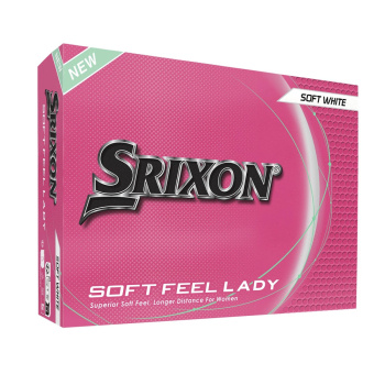 Srixon 2025 Soft Feel Lady - White