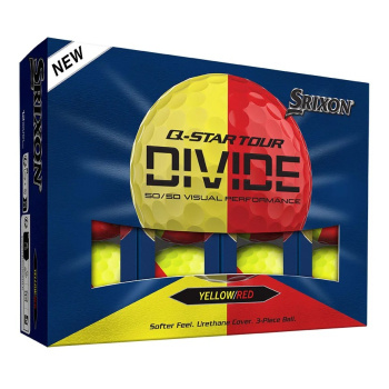 Srixon 2026 Q-Star Tour Divide - Yellow/Red